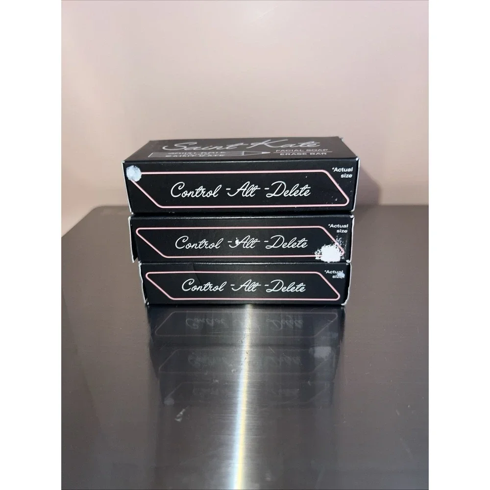 3 Saint Kate Erase‎ Bar Facial Soaps 1.65oz Arts Hotel Rare Collectible New